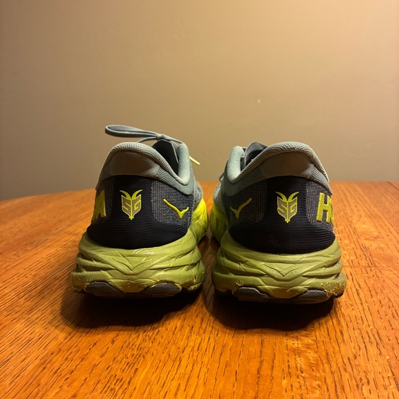 Hoka Speedgoat 5 Men’s Trail Running‎ Shoes -Green/Grey- Size 12.5 main image 5